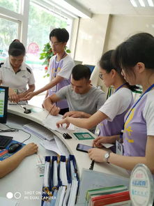 钦州农信联社2019年大学生外拓实践活动礼仪服务纪实